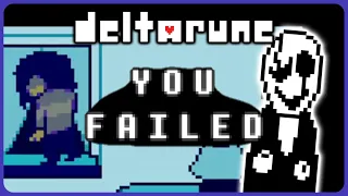 INSANE Secret Gaster PlayStation credits - Deltarune Chapter 4