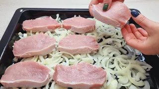 Einfach mal wieder Fleisch auf die Zwiebeln packen! Leckeres Abendessen in 10 Minuten