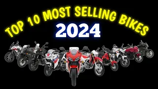 Top 10 Most Selling Bikes in 2024!❤️‍🔥🏍️