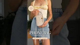 Macramé Phone Bag Tutorial ☺️