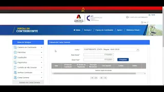 Emissão de Comprovativo de Registo de Contribuinte