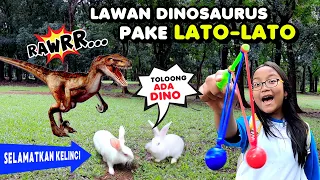 Drama Lucu Pixel Selamatkan Kelinci, Lawan Dinosaurus pake Lato-Lato