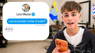 Le Mandé Mensaje a 30 Famosos para Cortarles el Pelo…