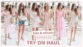 HUGE SHEIN TRY ON HAUL 2021 | Hits & Misses | SUMMER DRESSES + OUTFIT IDEAS UNDER $30 🌸