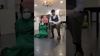 Germany when God healed her because of Dr. Ali. He converted to Islam directly. Allah is the