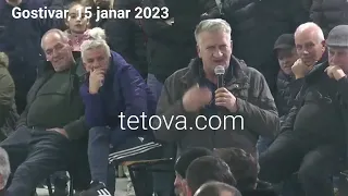 Ia thotë ndër sy Ali Ahmetit: Udbashët i vure nëpër punët më të mira! #Gostivar 15 janar 2023