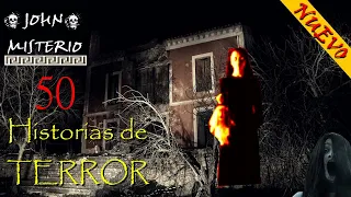 ¡50 HISTORIAS DE TERROR en un sólo video! (más de 3 horas)
