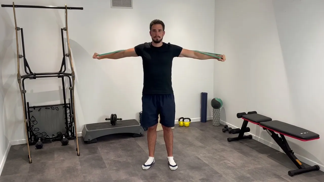 Image Pec Crossover avec élastique