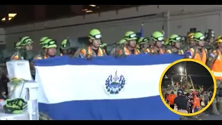 El Salvador envía 300 rescatistas y 50 toneladas de ayuda a Venezuela tras terremotos