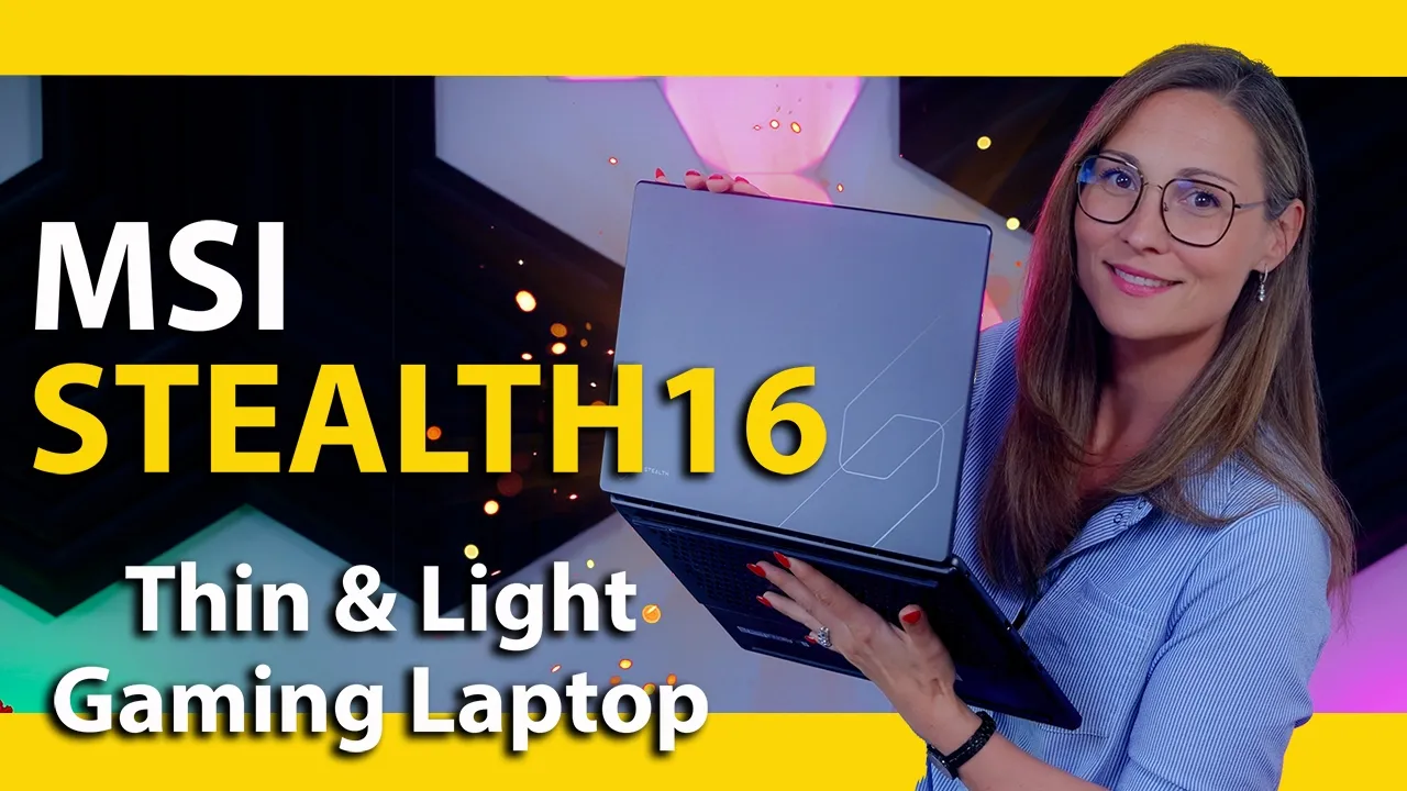 Vid�o-Test de MSI Stealth 16 par Techtesters