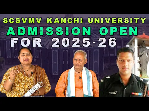About SCSVMV University Kanchipuram