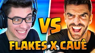 JOGUEI 1X1 CONTRA O FLAKES POWER NO CLASH ROYALE!