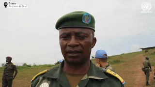 Bunia : fin de la formation des militaires FARDC par la MONUSCO