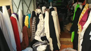 جولة في سوق التوب في سلا حي الرحمة #سوبير# البيع بالمتر الكيلو بالاثمن مناسبة
