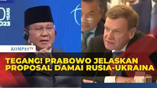 Tegang! Momen Prabowo Menjawab Pertanyaan German Soal Proposal Damai Rusia-Ukraina