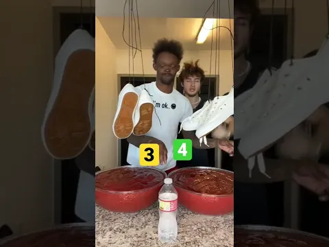 WHEN THE SHOES HIT THE KETCHUP 😂 - #shorts