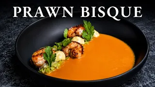 Michelin star PRAWN SOUP at home | Shrimp Bisque Recipe
