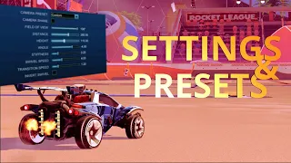 NEW SETTINGS & TONS OF PRESETS! | Nashii's Rocket League Settings and Presets