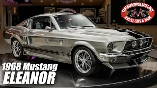 1968 Ford Mustang Fastback Eleanor For Sale Vanguard Motor Sales #5221