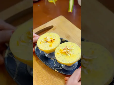 Mango Sago 🥭🍨 #thecookgirl #mangosago  #dessert #mangorecipe  #sagolove #mango