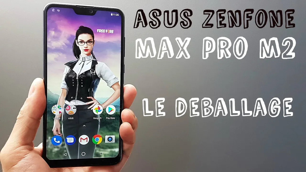 Vido-Test de Asus ZenFone Max Pro M2 par Espritnewgen