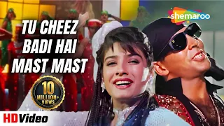 Tu Cheez Badi Hai Mast Mast | Bollywood Popular Song | Mohra (1994) | Akshay, Raveena | Udit Narayan