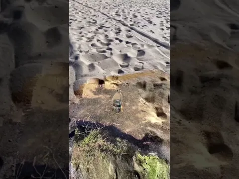 I have NEVER seen a ROCK do THIS 🗿💎🌊 #shorts #illusion #streetart #vfx  #funny #magictrick