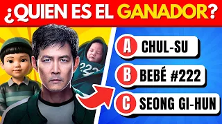 🔍🟥¿SOBREVIVIRÁS AL JUEGO DEL CALAMAR 3? | Squid Game🧠 | #panditamaestro