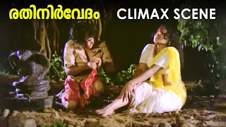 ഭരതൻ പത്മരാജൻ കൂട്ടുകെട്ടിലെ രതിനിർവേദം എന്ന ചിത്രത്തിൻ്റെ ക്ലൈമാക്സ് | Rathinirvedam | Climax Scene