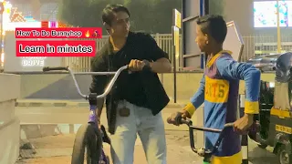 How To Bunny Hop Learn In Minutes🔥🚴‍♀️Akram Bmx Rider #bunnyhope #bmxstreet