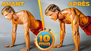 100 Pompes pour Changer sa Vie en 30 Jours ! (Gros Pectoraux 10 min)