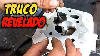 COMO ESMERILAR VALVULAS  /asentar  (TRUCOS que no SABIAS ) motos