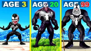 Surviving 99 YEARS As VENOM In GTA 5 ...