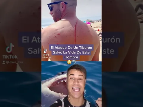 El Ataque De Un Tiburón Salvó La Vida De Este Hombre #shorts