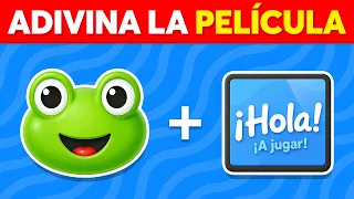 Adivina la PELÍCULA por los EMOJIS 🍿🎬 | Michael Jackson, Super Mario Galaxy, Hoppers...!