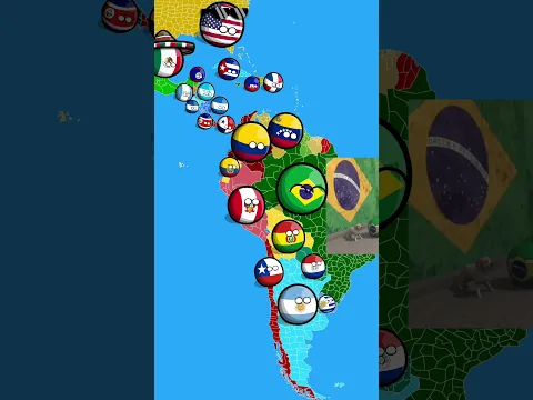 BRASIL #shorts #countryballs #humor #xd #brasil #viral