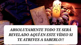 HOY LO SABRÁS DE UNA VEZ POR TODAS SI TE ATREVES A VER ESTO!!🔮Entré en sus entrañas y averigüe...🔥