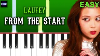 Laufey - From The Start - Piano Tutorial [EASY]