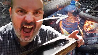 Survival Hack: Boil Water WITHOUT a Pot #survival