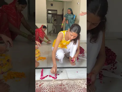 Bhabhi jii ka grah pravesh😍|#shorts #shaadi