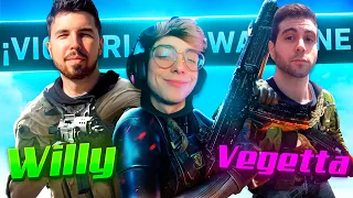 JUGANDO CON WILLYREX y VEGETTA777 a WARZONE - Borraskka