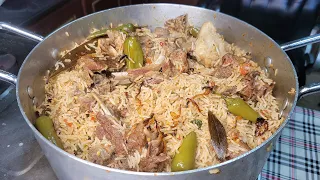 Degi Yakhni Pulao | Mutton Yakhni Pulao Recipe | Pulao recipe by RecipeTrier