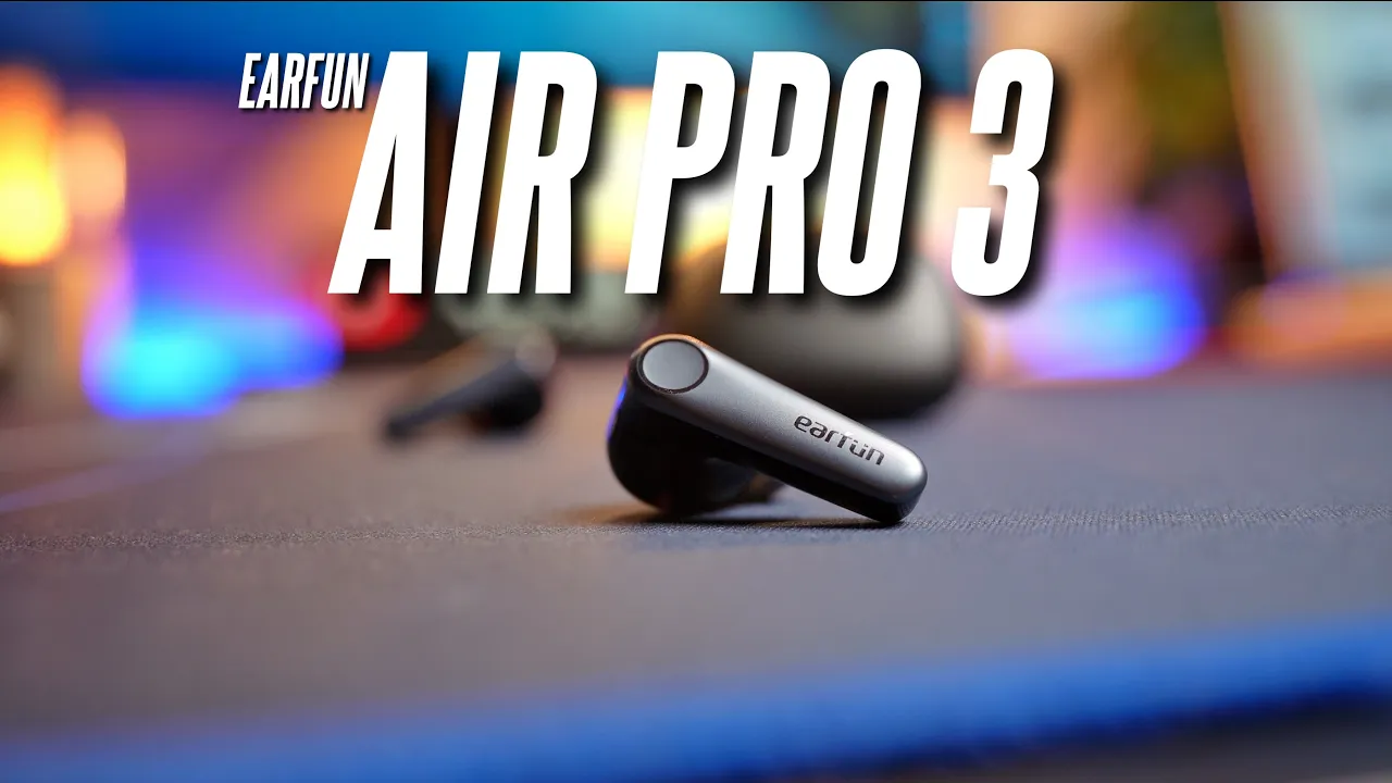 Vido-Test de EarFun Air Pro 3 par Sean Talks Tech