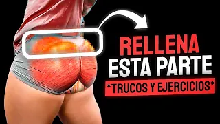 Rellena ESTA PARTE de tus GLÚTEOS con estos EJERCICIOS | Cómo tener un glúteo RESPINGÓN