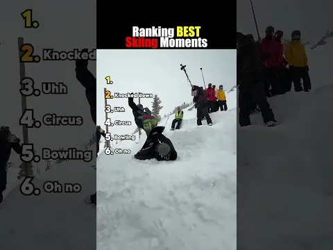 Ranking the best skiing moments ⛷️