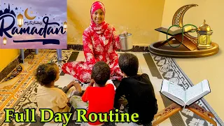 FULL DAY ROUTINE IN RAMADAN MAALINTA OO DHAN SHAQADA AAN QABTO