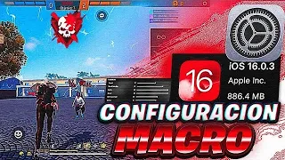 NUEVA ACTUALIZACIÓN FREE FIRE ✅ LA MEJOR SENSIBILIDAD PARA LEVANTAR LA MIRA EN IPHONE 📲