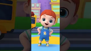 Wheels on the bus#nurseryrhymes #domikids #shorts #kids