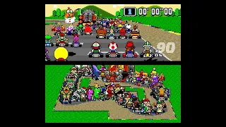 Super Mario Kart... with 101 players!
