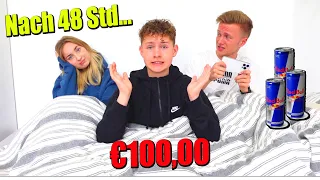100€ WER zuletzt das BETT verlässt!!! 😱 (mit @Echtso und @Chrissi ) 🤣 ASH